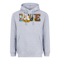 Love Goats Serape Cowhide Leopard Goat Family Heavyweight Hoodie | Teevron