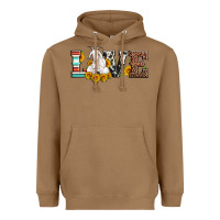 Toasted Coconut love goats serape cowhide leopard goat family Heavyweight Hoodie - Artiststas
