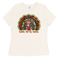 Bone gobble till you wobble thanksgiving rainbow Ladies Tee - RanaPortraitStore