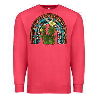 Cardinal cactus gemstone rainbow Premium Sweatshirt - Artiststas