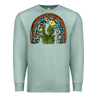 Seafoam cactus gemstone rainbow Premium Sweatshirt - Artiststas