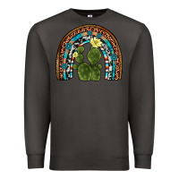 Smoke cactus gemstone rainbow Premium Sweatshirt - Artiststas