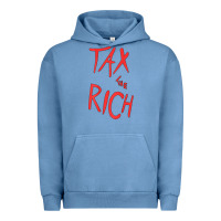 Pigment Pebble Blue tax the rich shirt (on back)political t shirts for women men t shirt Urban Hoodie - minhPixels