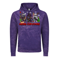 Cloud Purple merry christmas gnomies Vintage Hoodie - CowGirlArtShop