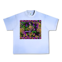 Grape Ice mardi gras fleur de lis Urban Heavy Tee - CowGirlArtShop