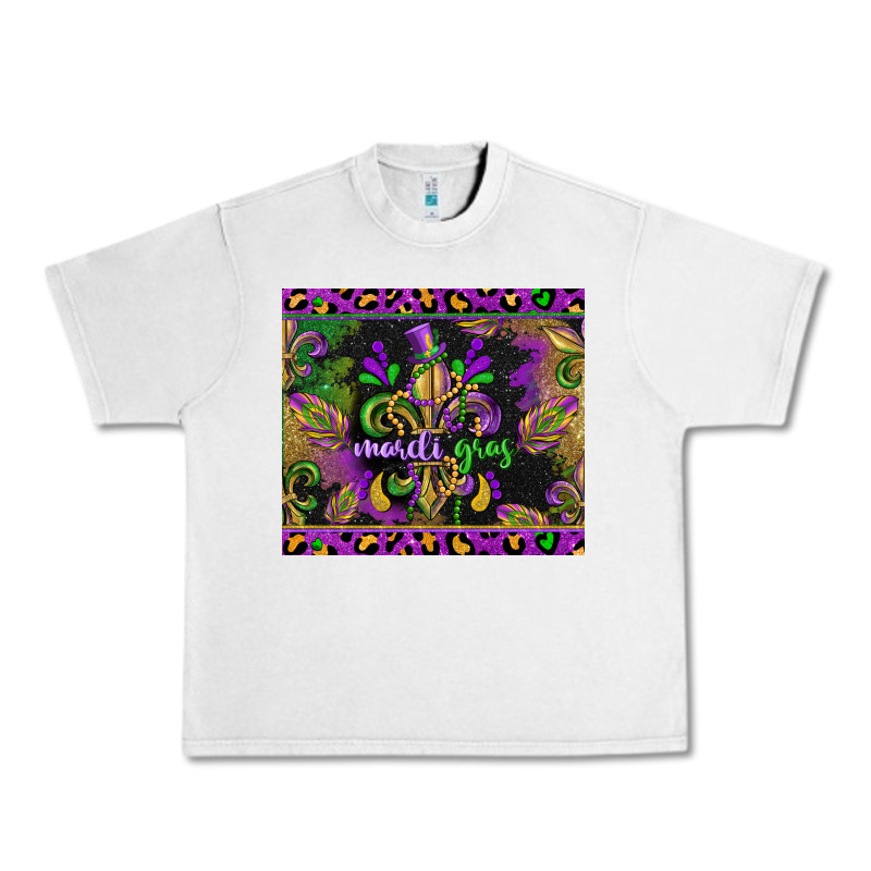 Mardi Gras Fleur De Lis Urban Heavy Tee by CowGirlArtShop | Teevron