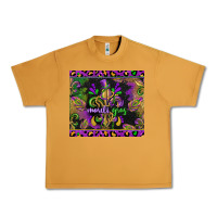 Peanut Butter mardi gras fleur de lis Urban Heavy Tee - CowGirlArtShop