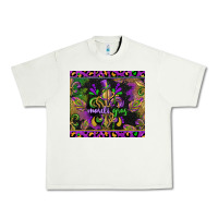 Pistachio mardi gras fleur de lis Urban Heavy Tee - CowGirlArtShop