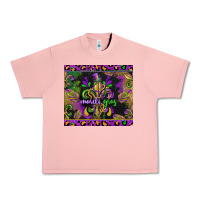 Salmon mardi gras fleur de lis Urban Heavy Tee - CowGirlArtShop