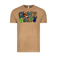 Vintage Camel Game day green and blue team color Vintage Tee - HowdyJamesFarm
