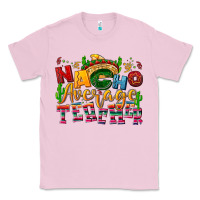 Bubblegum Pink Nacho average Teacher Classic Tee - NancyCooperArtShop