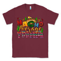Burgundy Nacho average Teacher Classic Tee - NancyCooperArtShop