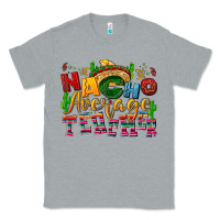 Heather Grey Nacho average Teacher Classic Tee - NancyCooperArtShop