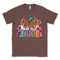 Chestnut Periodt afro woman nail art Classic Tee - RanaPortraitStore