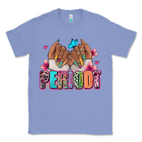 Periodt Afro Woman Nail Art Classic Tee | Teevron