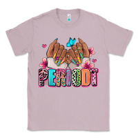 Lilac Periodt afro woman nail art Classic Tee - RanaPortraitStore
