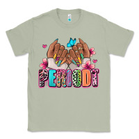 Matcha Periodt afro woman nail art Classic Tee - RanaPortraitStore