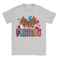 Moon Dust Periodt afro woman nail art Classic Tee - RanaPortraitStore