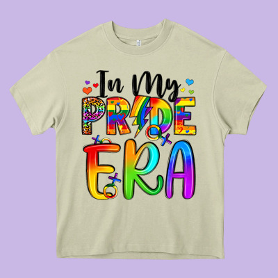 In My Pride Era Heavy Core Tee Designed By Artiststas