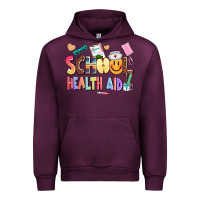 Mauve Wine school healt aid Urban Hoodie - AdoDesignShop