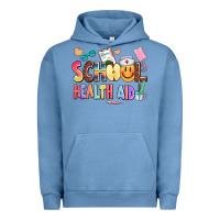 Pigment Pebble Blue school healt aid Urban Hoodie - AdoDesignShop