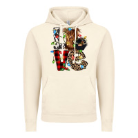 Vintage Artic love cow gnomies Vintage Hoodie - CowGirlArtShop