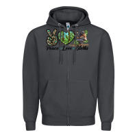 Smoke Peace Love Sloths Zipper Hoodie - LillyAllenDesigns