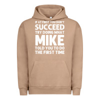 Pigment Burro mike gift name personalized birthday funny christmas joke Urban Hoodie - minhPixels