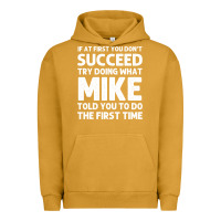 Pigment Peanut Butter mike gift name personalized birthday funny christmas joke Urban Hoodie - minhPixels