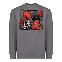 Storm Wrestling mama red and black Heavyweight Sweatshirt - LillyAllenDesigns