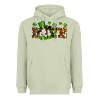 Matcha st patricks love heifer Heavyweight Hoodie - Artiststas