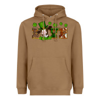 Toasted Coconut st patricks love heifer Heavyweight Hoodie - Artiststas