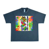 Midnight Navy peace love understand Urban Heavy Tee - CowGirlArtShop