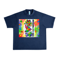 Navy peace love understand Urban Heavy Tee - CowGirlArtShop