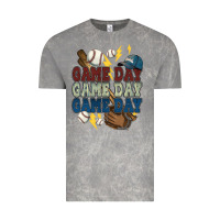 Cloud Rock Game Day lightning bolt Baseball Vintage Tee - HowdyJamesFarm