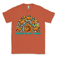 Copper Gobble Til You Wobble with Rainbow Classic Tee - texasbilliewilder