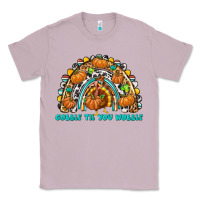 Lilac Gobble Til You Wobble with Rainbow Classic Tee - texasbilliewilder