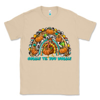 Mushroom Gobble Til You Wobble with Rainbow Classic Tee - texasbilliewilder