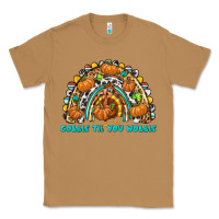 Toasted Coconut Gobble Til You Wobble with Rainbow Classic Tee - texasbilliewilder