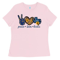 Peace Love Texas Ladies Tee | Teevron