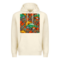 Sandshell fall truck seamless pattern Premium Hoodie - BundleAndBundleShop