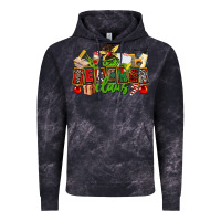Cloud Black teacher claus christmas Vintage Hoodie - CowGirlArtShop