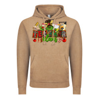 Vintage Coffee teacher claus christmas Vintage Hoodie - CowGirlArtShop