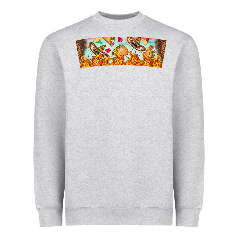 Nach Valentine Heavyweight Sweatshirt by CowhideDigitalArt | Teevron