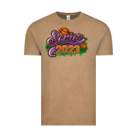Senior 2023 Basketball Vintage Tee | Teevron
