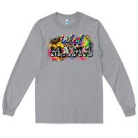 Heather Grey inked mama mother's day Long Sleeve Tee - HowdyJamesFarm
