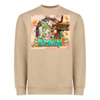 Mushroom Easter Day He is risen 20oz skinny Heavyweight Sweatshirt - LillyAllenDesigns