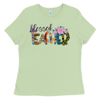 Matcha Blessed Teacher Ladies Tee - Bettercallsaul