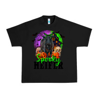 Black spooky heifer black angus Urban Heavy Tee - RanaPortraitStore