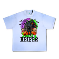Grape Ice spooky heifer black angus Urban Heavy Tee - RanaPortraitStore